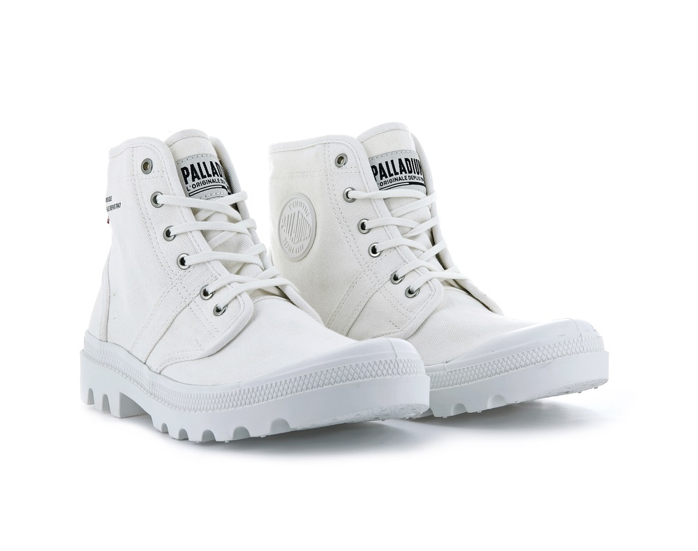 Botas Palladium PALLABROUSSE LEGION Hombre Blancas | Costa Rica-95647